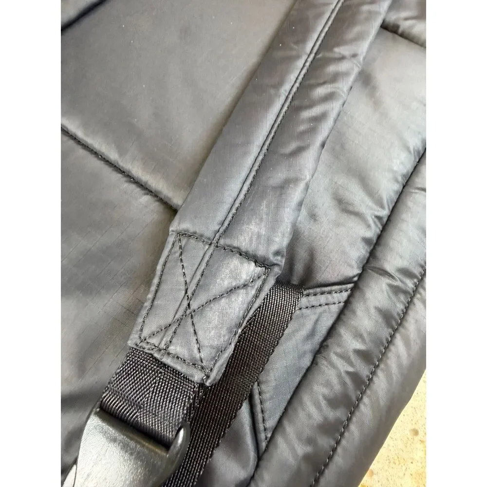 Jem‎ + Bea Jamie Eco Backpack Diaper Bag Black Nylon w/ Changing Pad